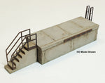 HO scale - Concrete Loading Dock Kit - ITLA