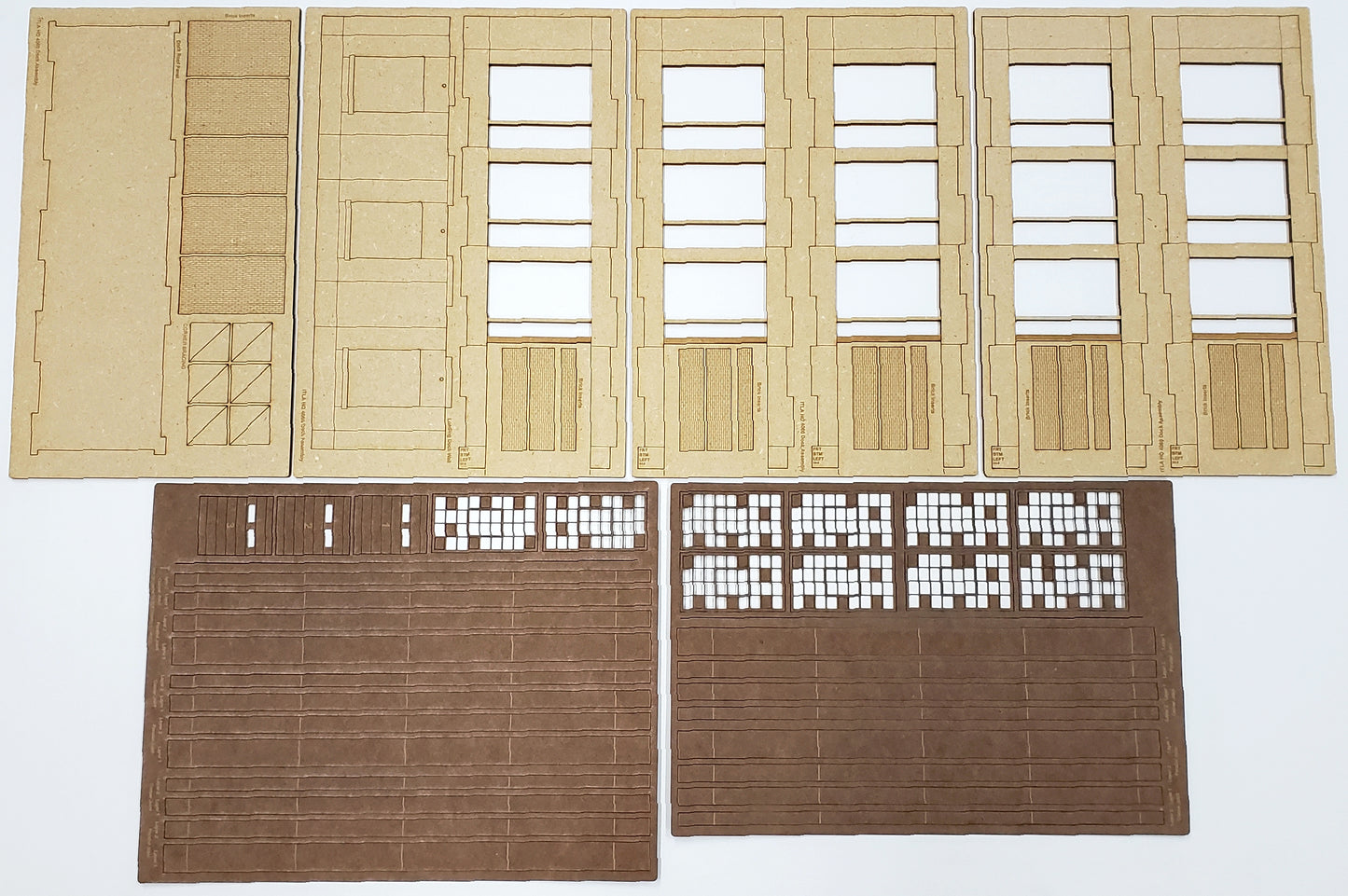 HO Scale Industrial Wall Module - Rail / Truck Loading Dock Assembly - ITLA