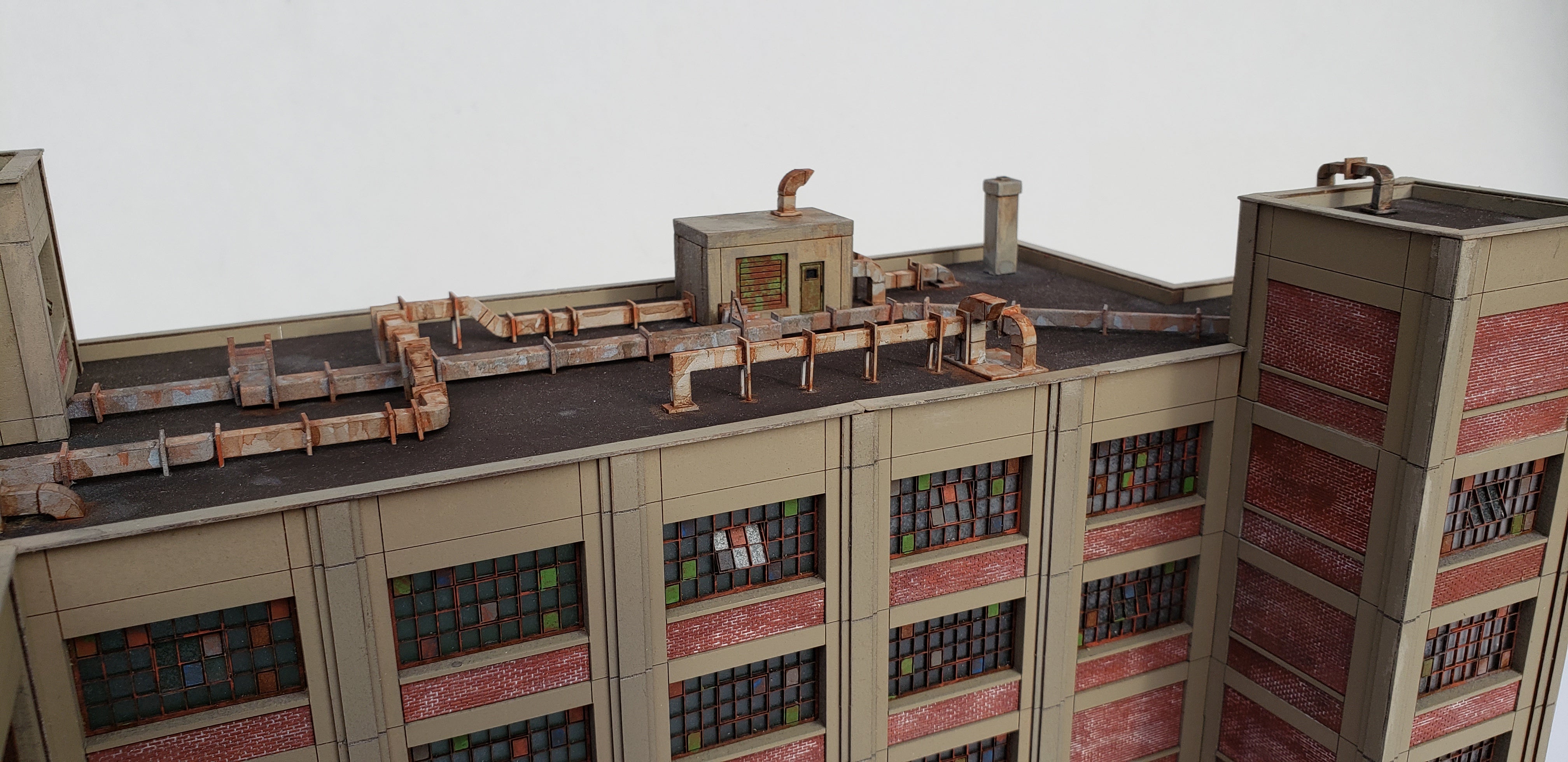 Multi-scale - N or HO Roof Top / Wall HVAC Kit - ITLA