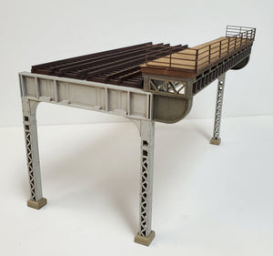 HO/N - Elevated Station Platform - Open Top Wood Deck - ITLA