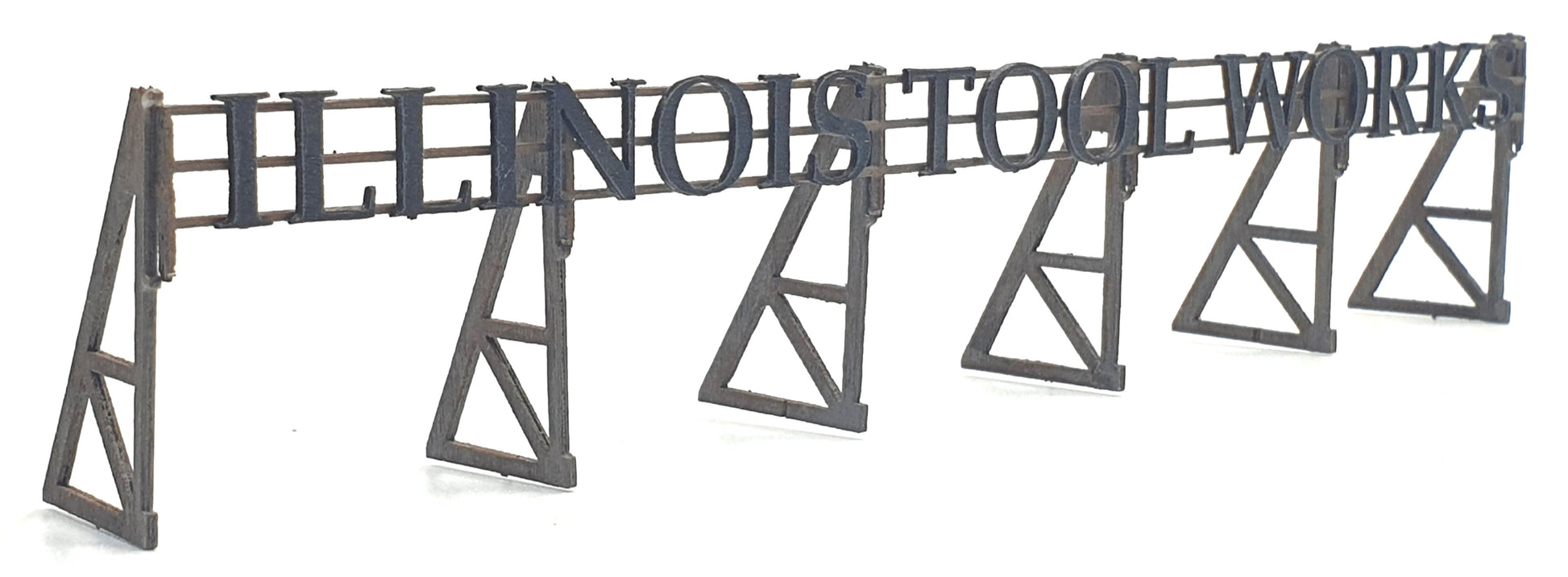 HO Building "D" Bundle Kit - Wedge Shaped Background Structure - ITLA