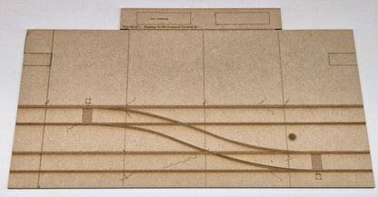 HO4211 - Street Display Base w/RH Crossover Turnouts - ITLA