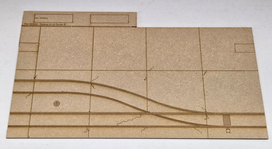 HO4206 - Street Display Base w/RH Turnout - ITLA