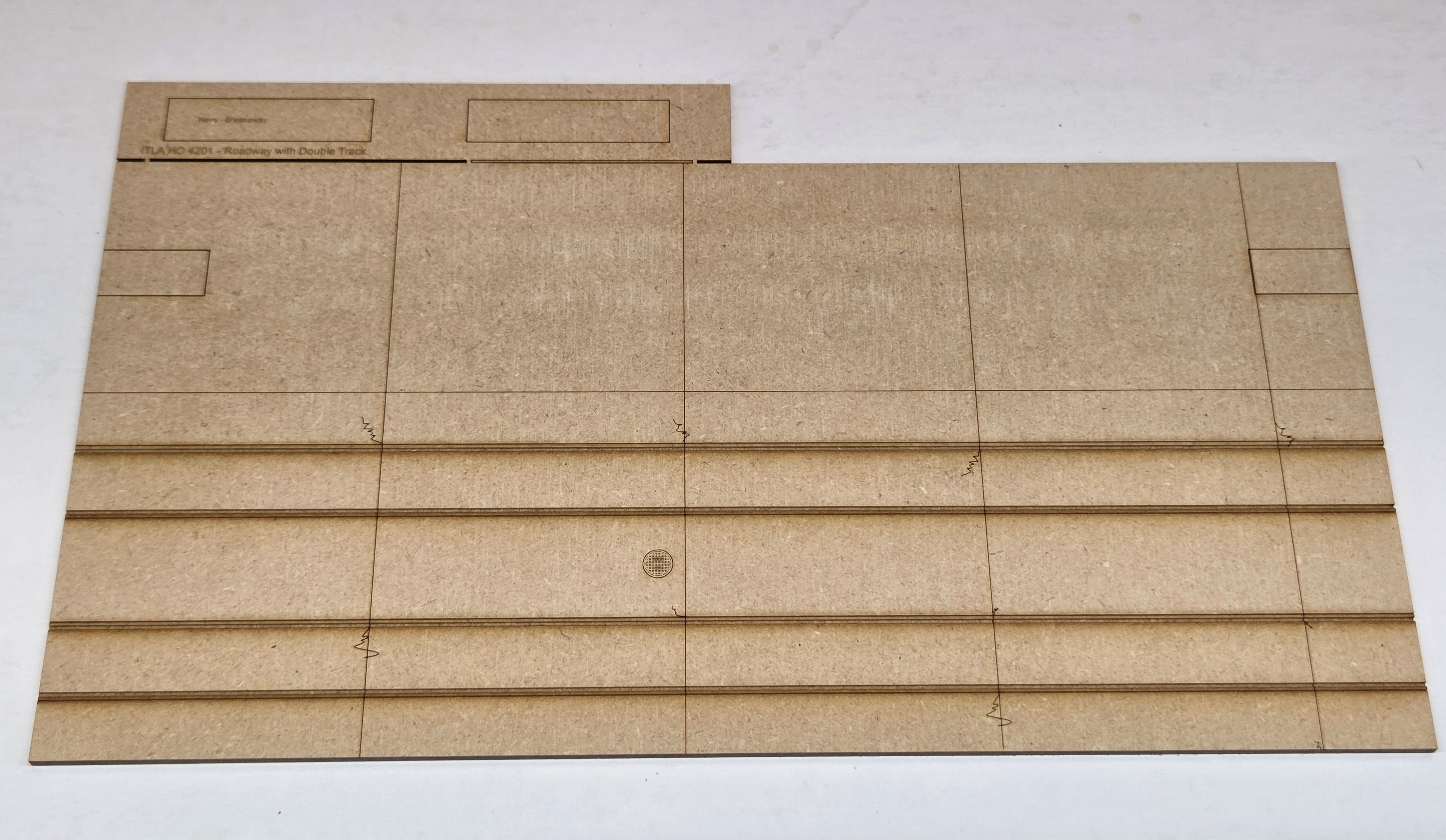 HO4201 - Street Display Base w/Double Track - ITLA