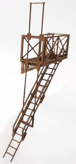 O Scale Fire Escapes - Set of 3 with Ladders, Roof & Ground access