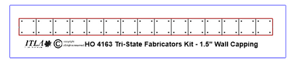 1.5" Wide - HO4163 "Tri-State Fabricators" Wall Panel Kit - One Pair - ITLA