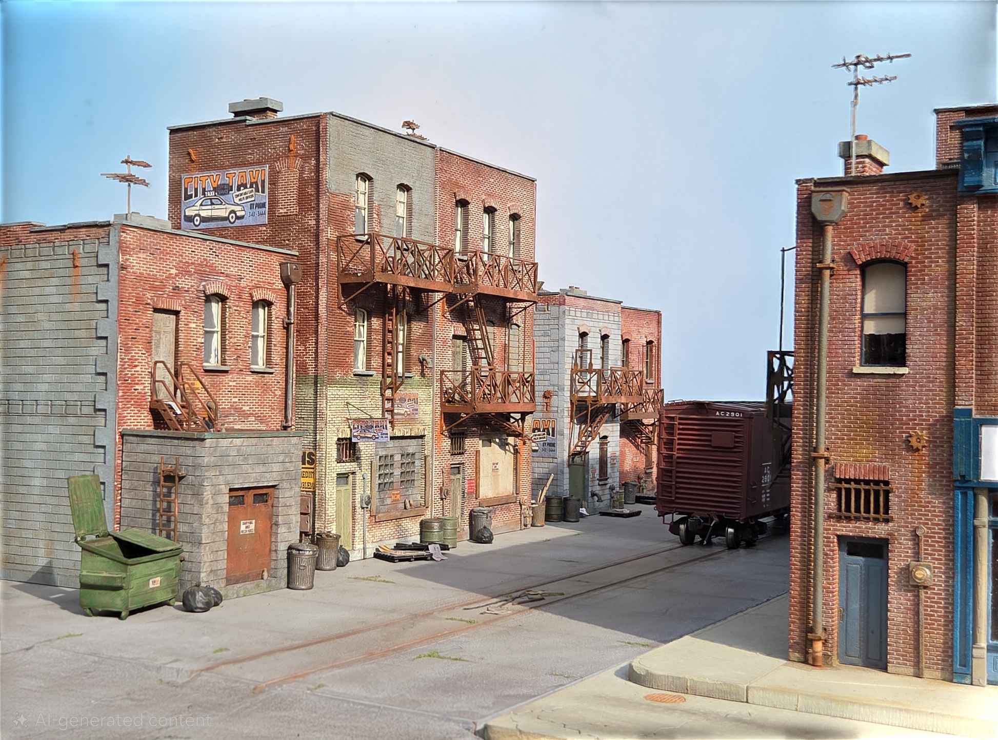 ITLA HO "Alleyscape" Kit - RESERVATION PURCHASE - ITLA