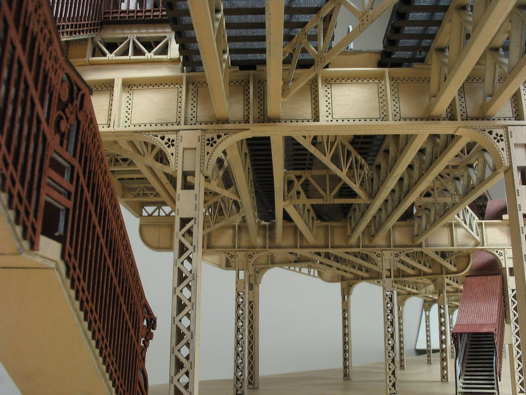 HO/N - 7 Piece Elevated Railway "Superkit" Bundle - ITLA