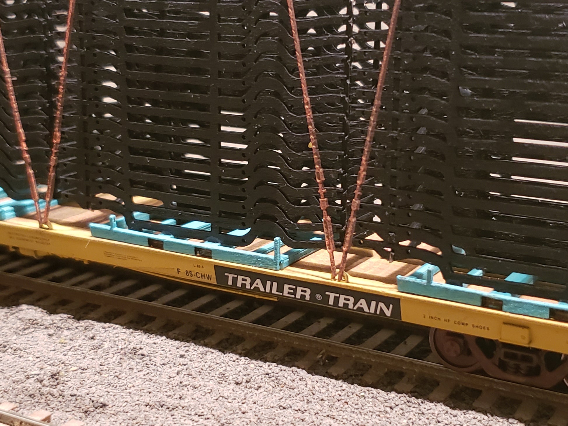 Auto Frame Load Kit - for the Atlas 89ft ACF Flatcar - ITLA