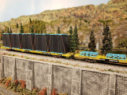 Auto Frame Load Kit - for the Walthers 89ft ACF Flatcar - ITLA