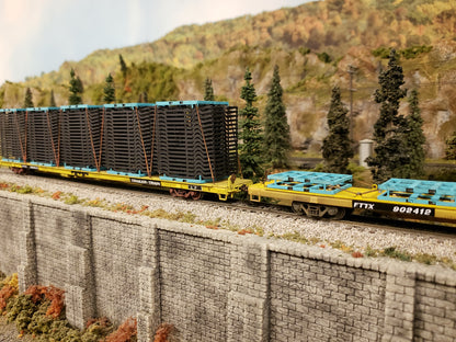 Auto Frame Load Kit - for the Atlas 89ft ACF Flatcar - ITLA