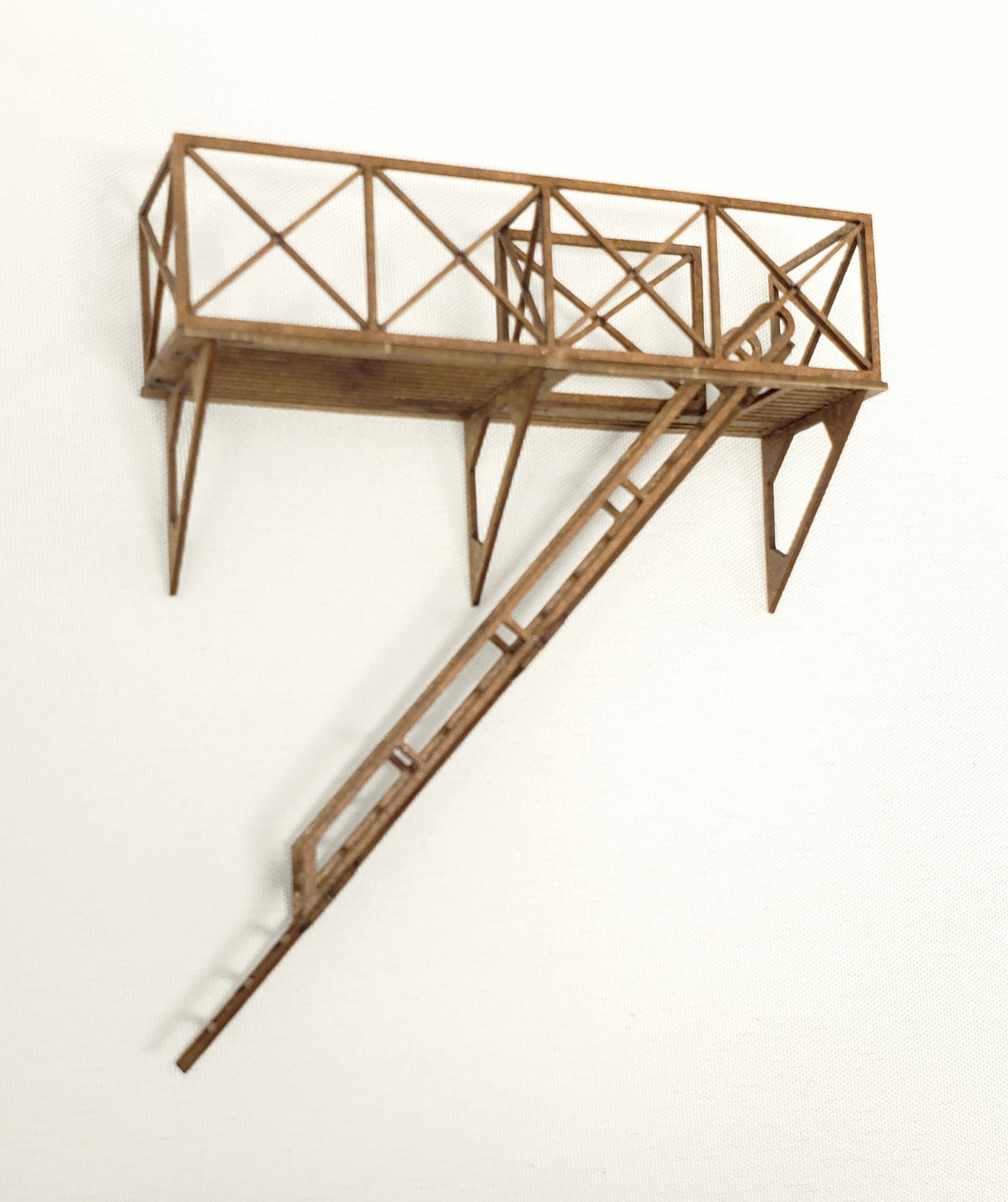 HO Fire Escapes - Set of 3 with Ladders, Roof & Ground access - ITLA