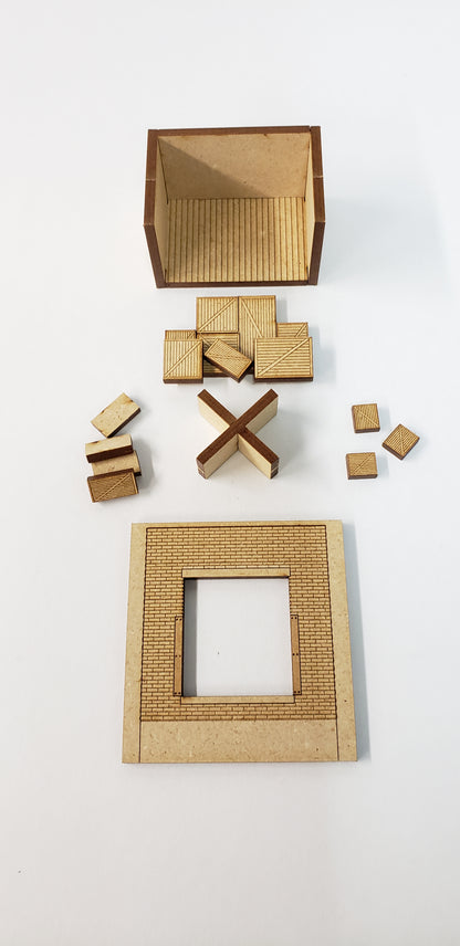 HO4061 Industrial Wall Module - Loading Dock Interior - ITLA