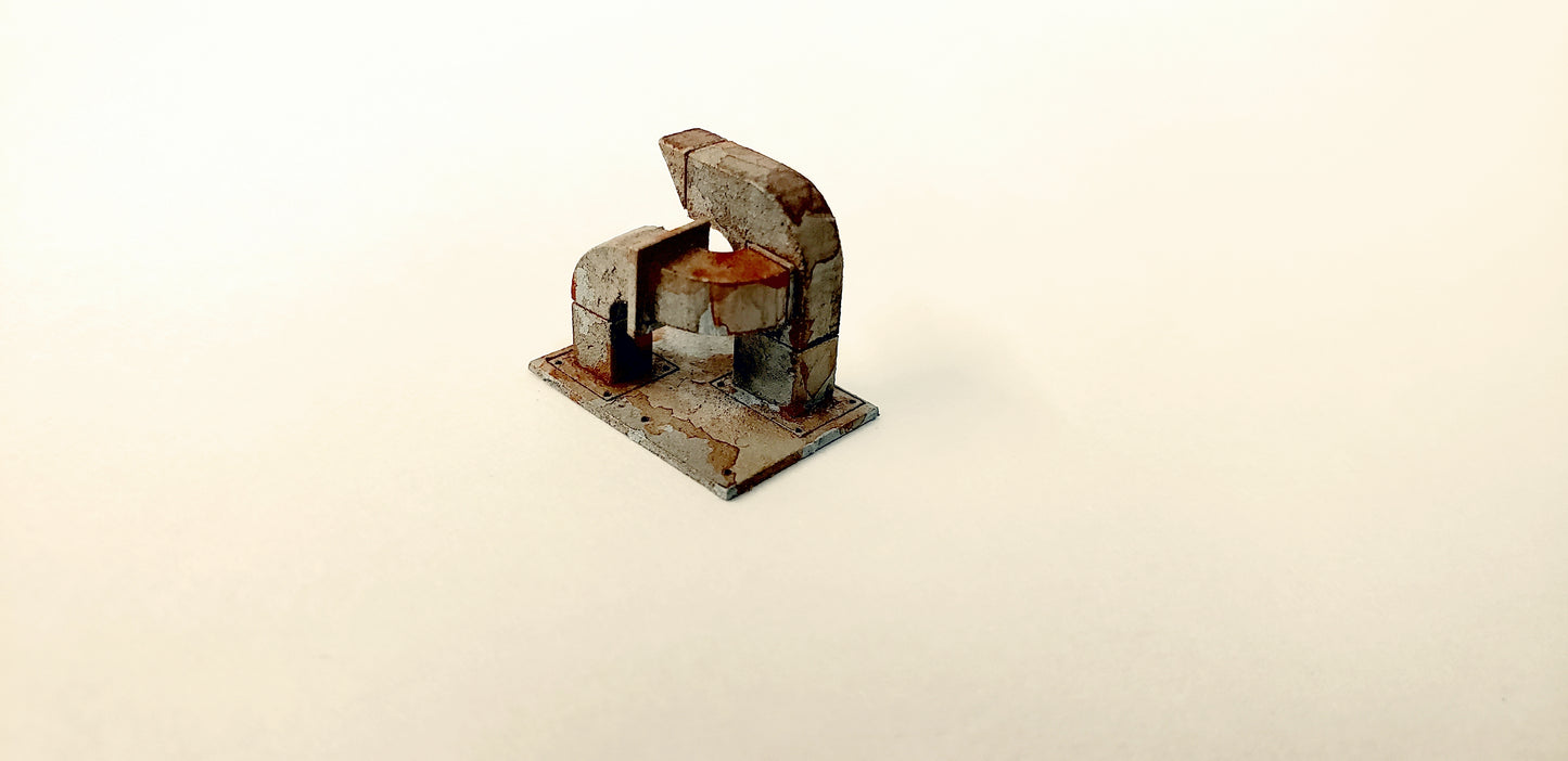 Multi-scale - N or HO Roof Top / Wall HVAC Kit - ITLA