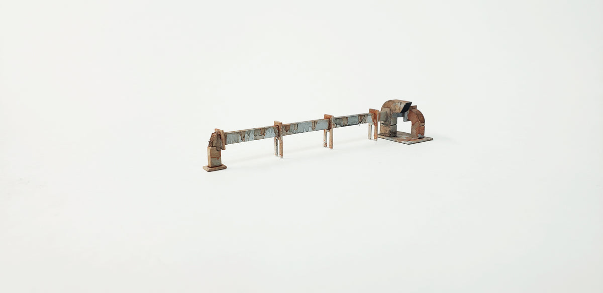 Multi-scale - N or HO Roof Top / Wall HVAC Kit - ITLA