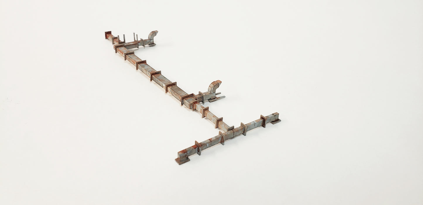 Multi-scale - N or HO Roof Top / Wall HVAC Kit - ITLA