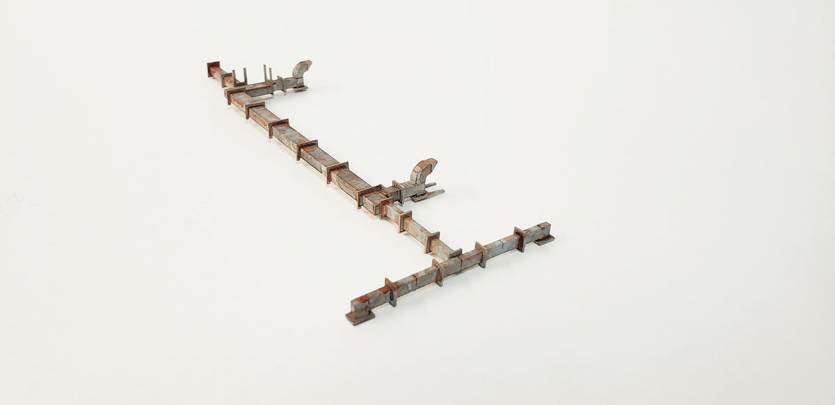 Multi-scale - N or HO Roof Top / Wall HVAC Kit - ITLA