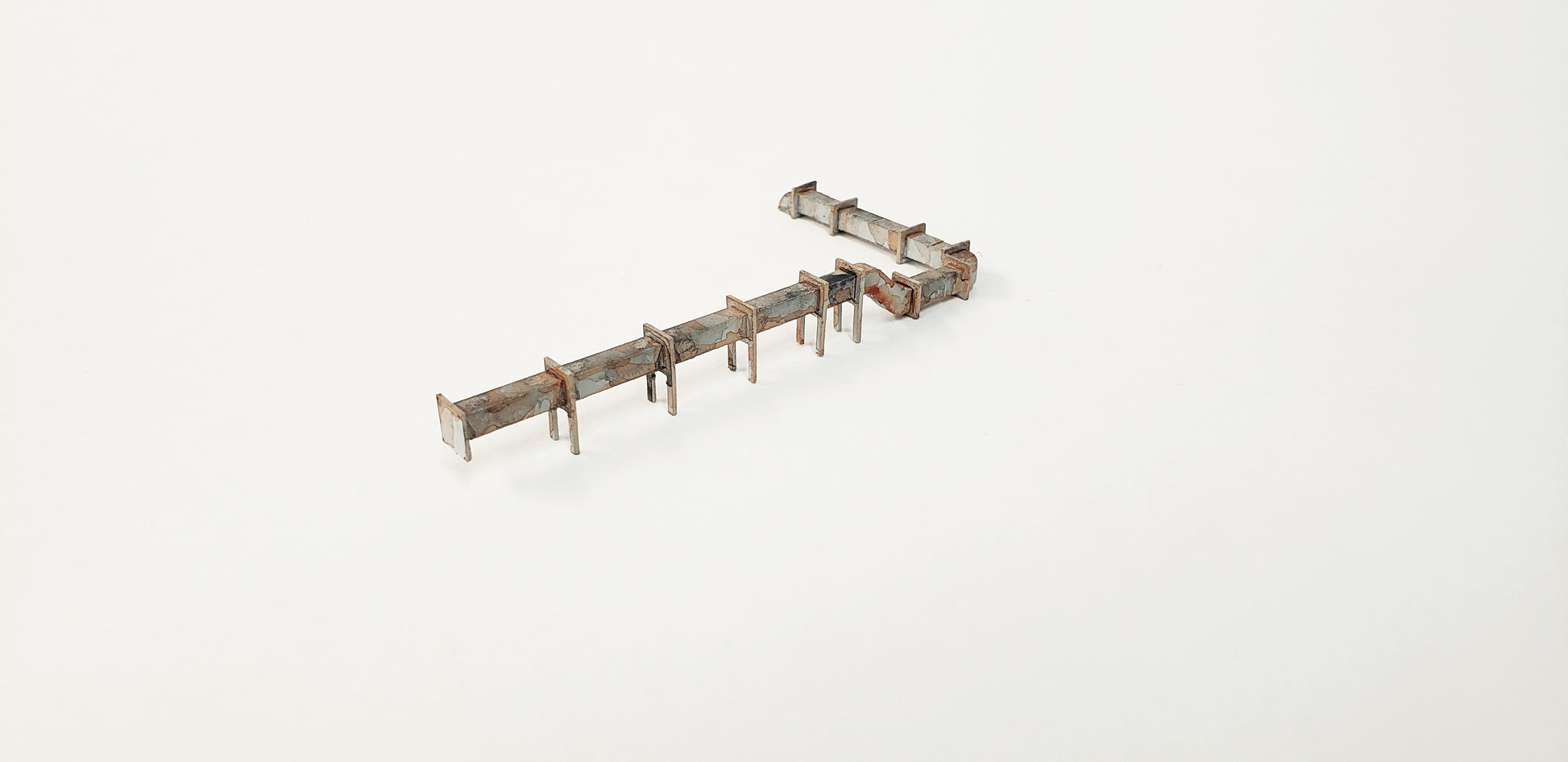 Multi-scale - N or HO Roof Top / Wall HVAC Kit - ITLA