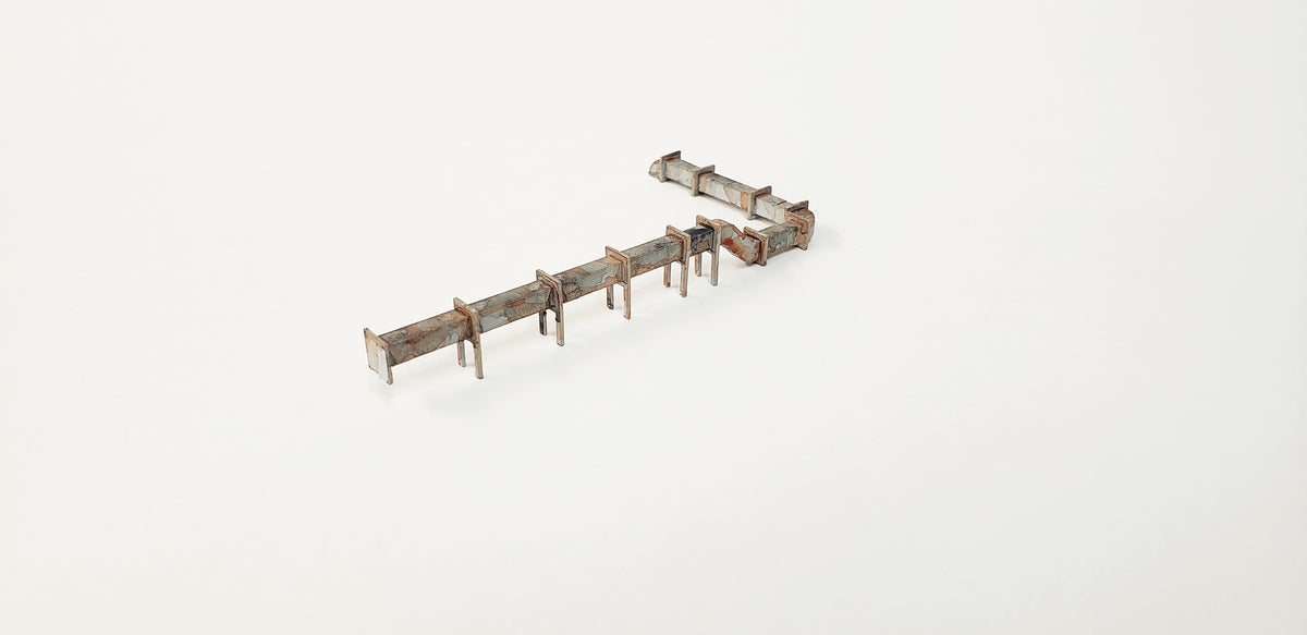 Multi-scale - N or HO Roof Top / Wall HVAC Kit - ITLA