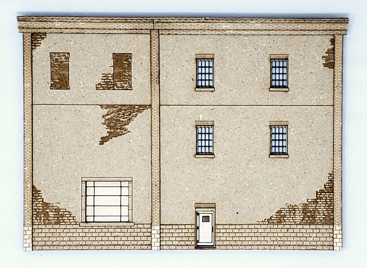 HO4152R - Rear Wall Set - Cut Stone Foundation - ITLA