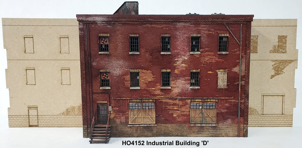 HO4152R - Rear Wall Set - Cut Stone Foundation - ITLA