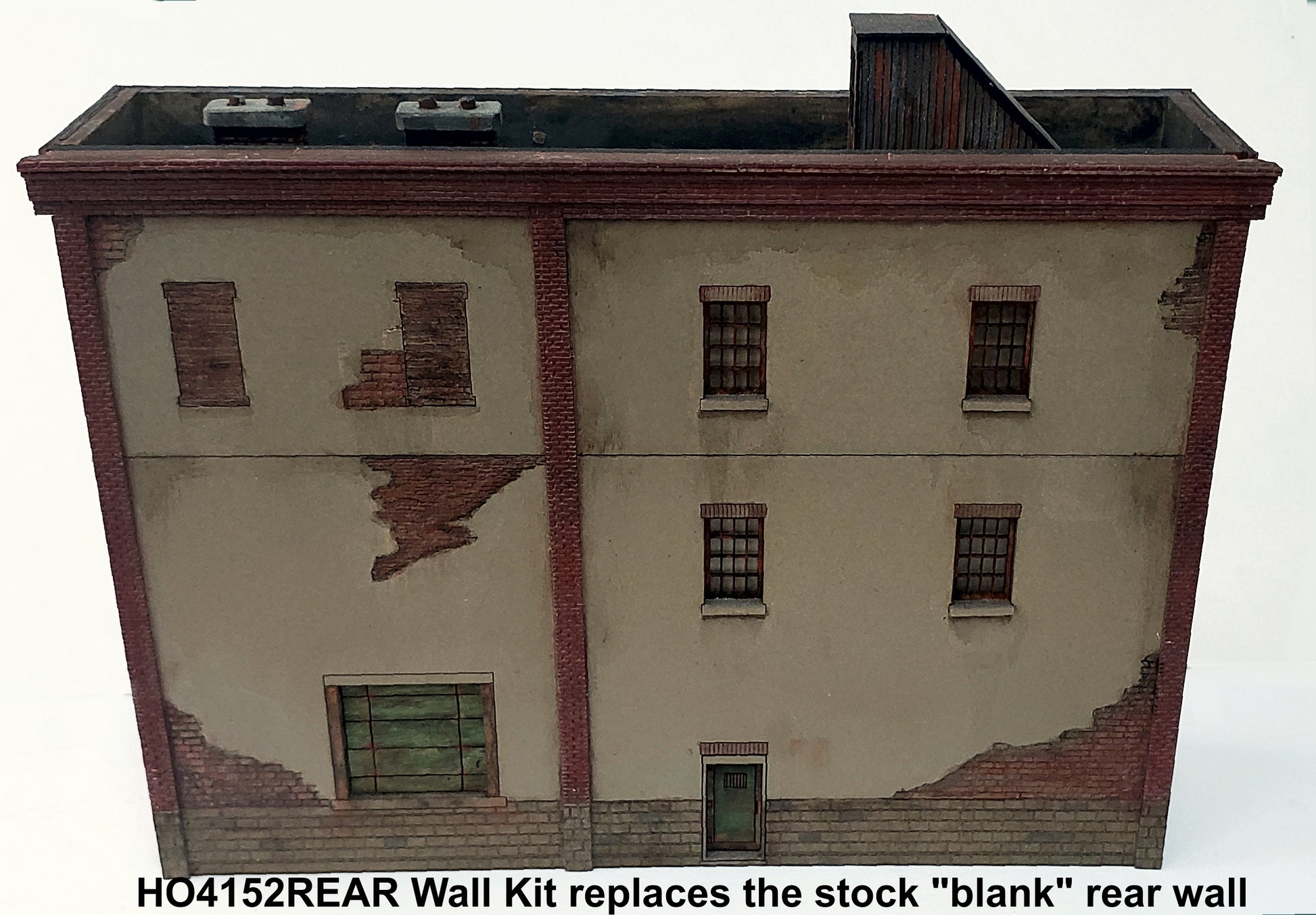 HO4152R - Rear Wall Set - Cut Stone Foundation - ITLA