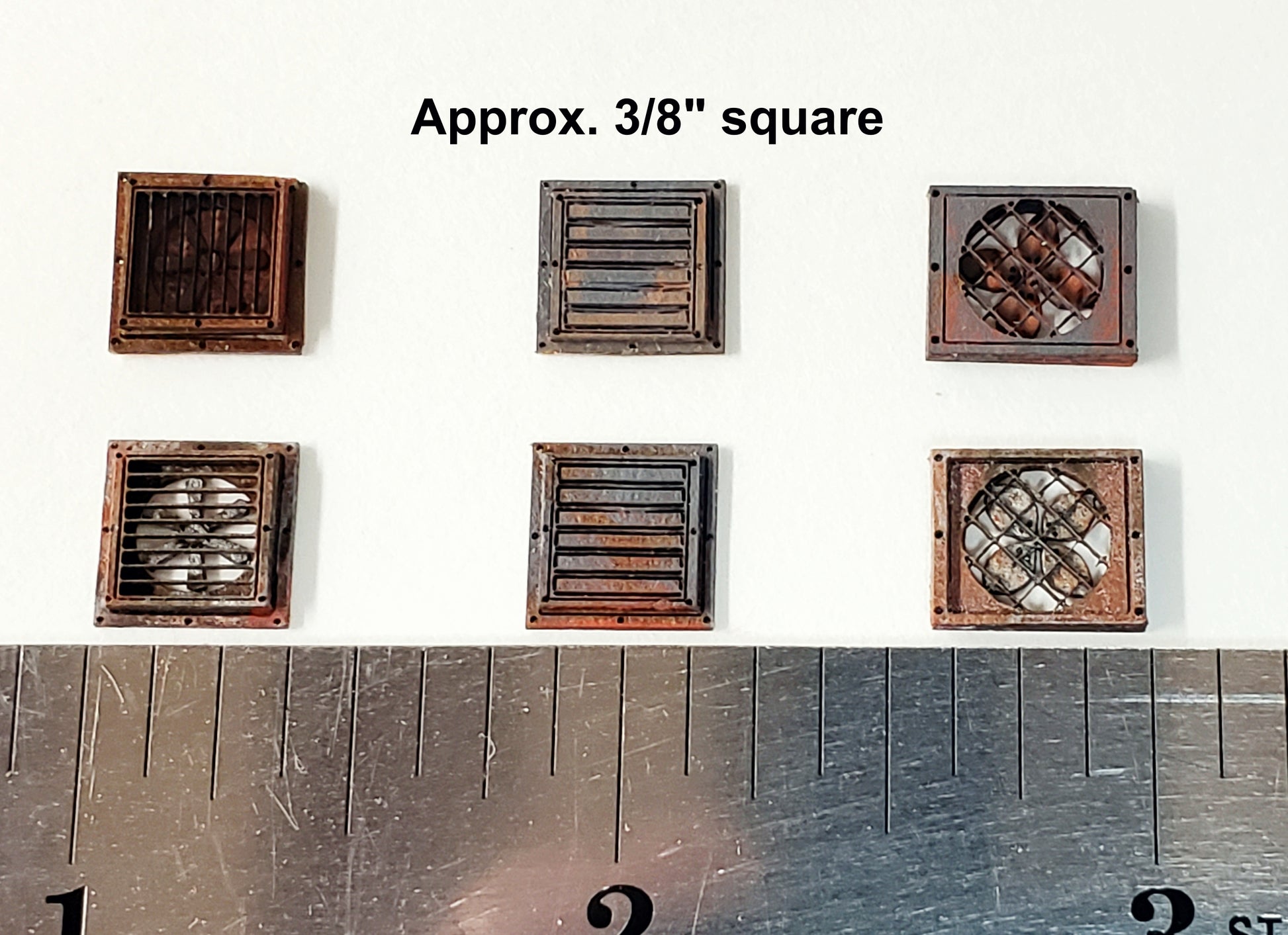 HO Scale - 18 piece Wall Detail Kit - ITLA