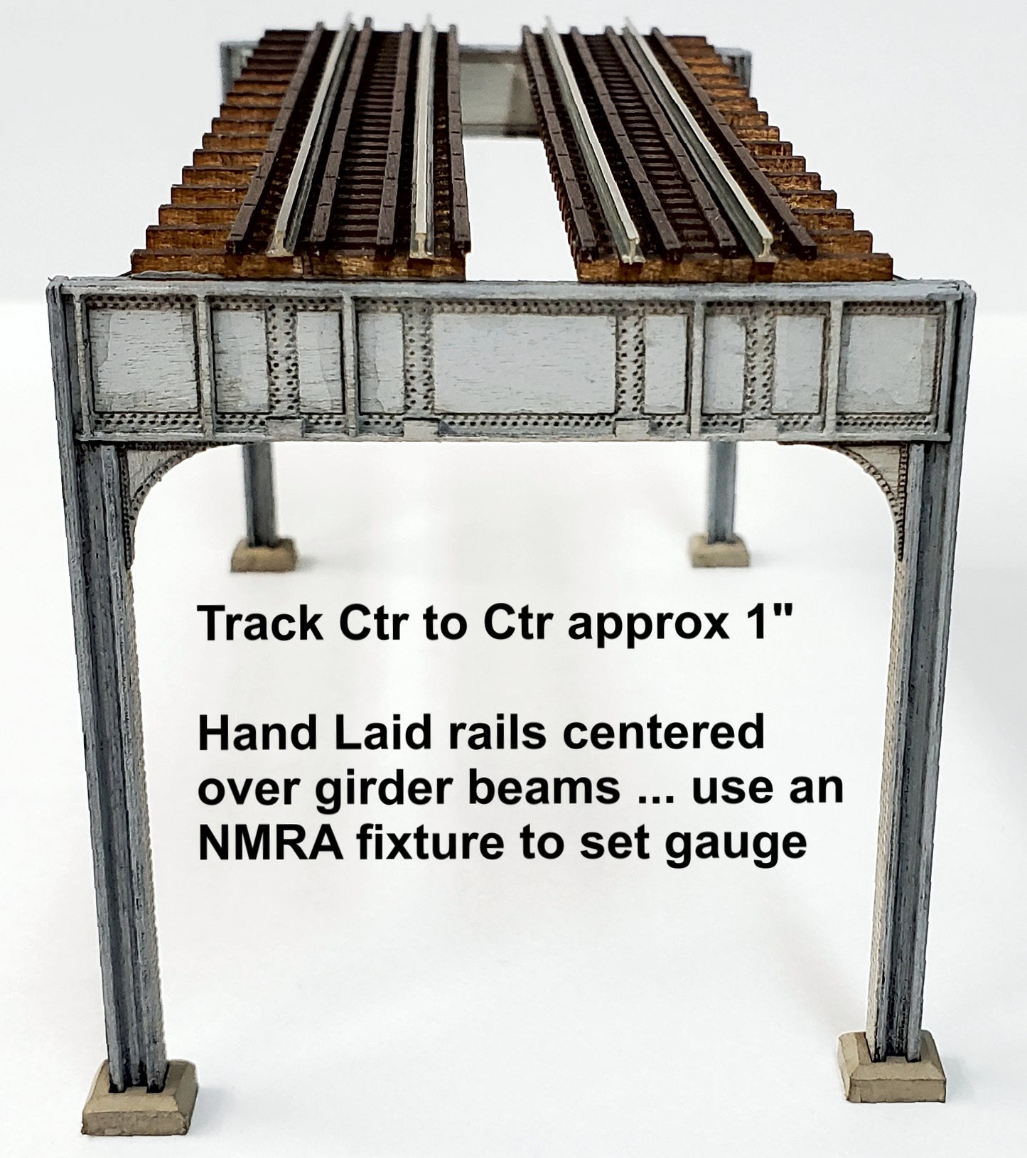 N scale "New York" style - 2 Track Elevated "Extension" Kit - ITLA