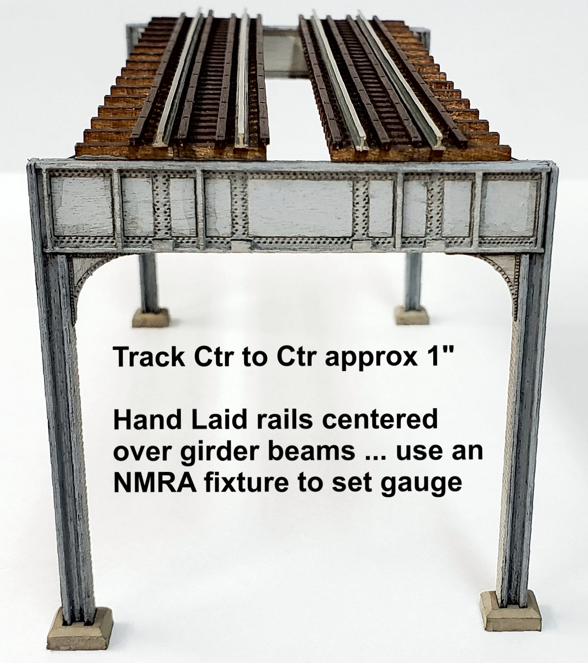 N scale "New York" style - 2 Track Elevated "Extension" Kit - ITLA