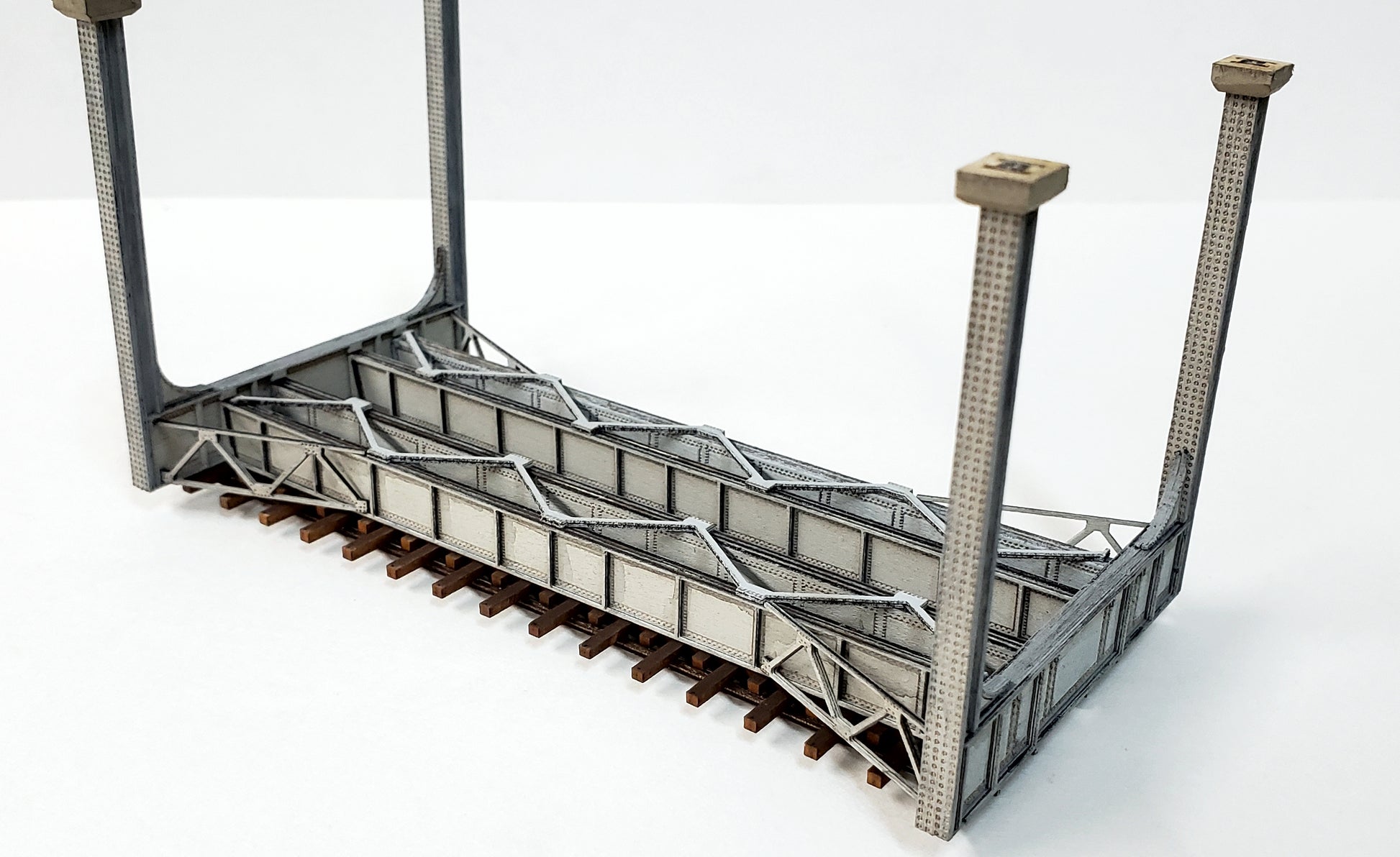 N scale "New York" style - 2 Track Elevated "Starter" Kit - ITLA