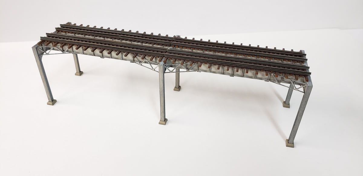 N scale "New York" style - 2 Track Elevated "Starter" Kit - ITLA