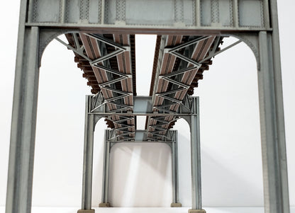 HO "New York" style - 2 Track Elevated "Extension" Kit - ITLA