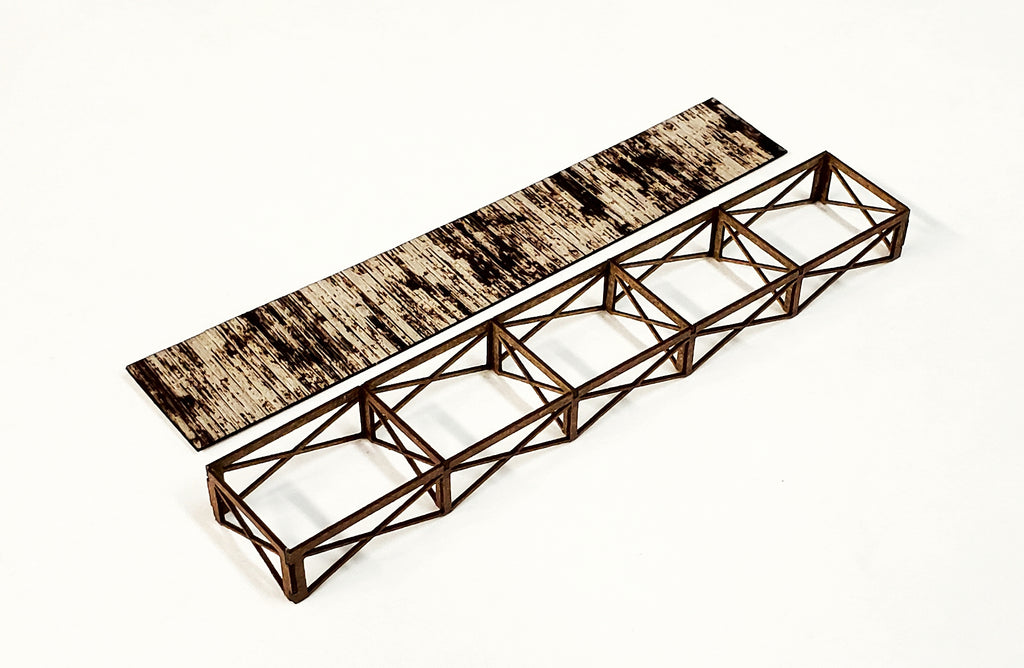 N 3153 - N Scale Wood Loading Dock – ITLA Scale Models Inc.