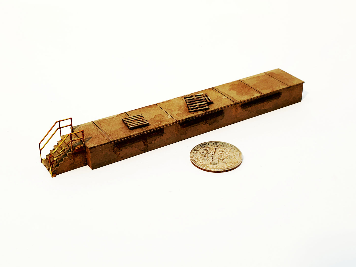 N Scale "Concrete" or "Stone" Loading Dock - ITLA