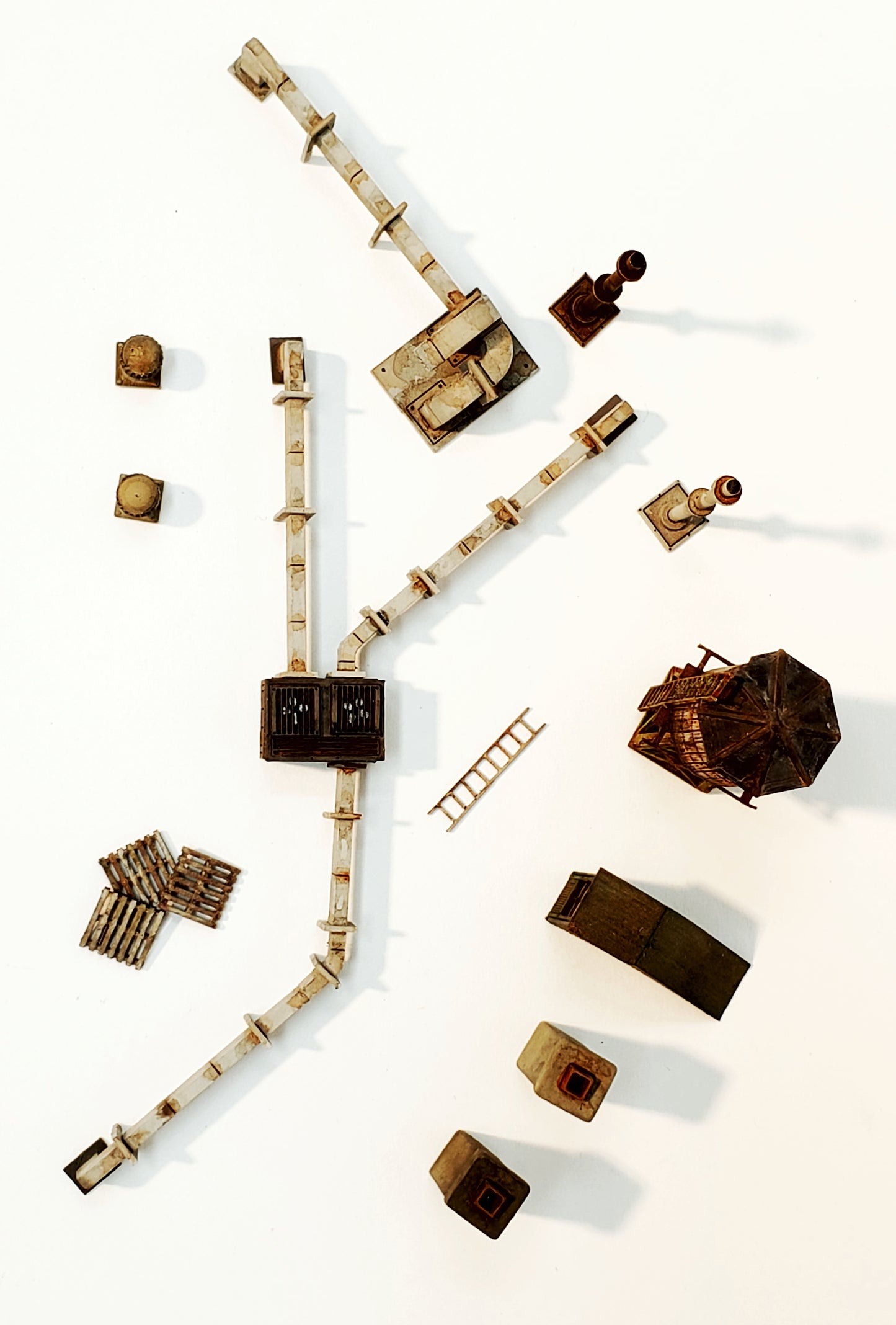 N scale Roof Top Detail Kit - ITLA