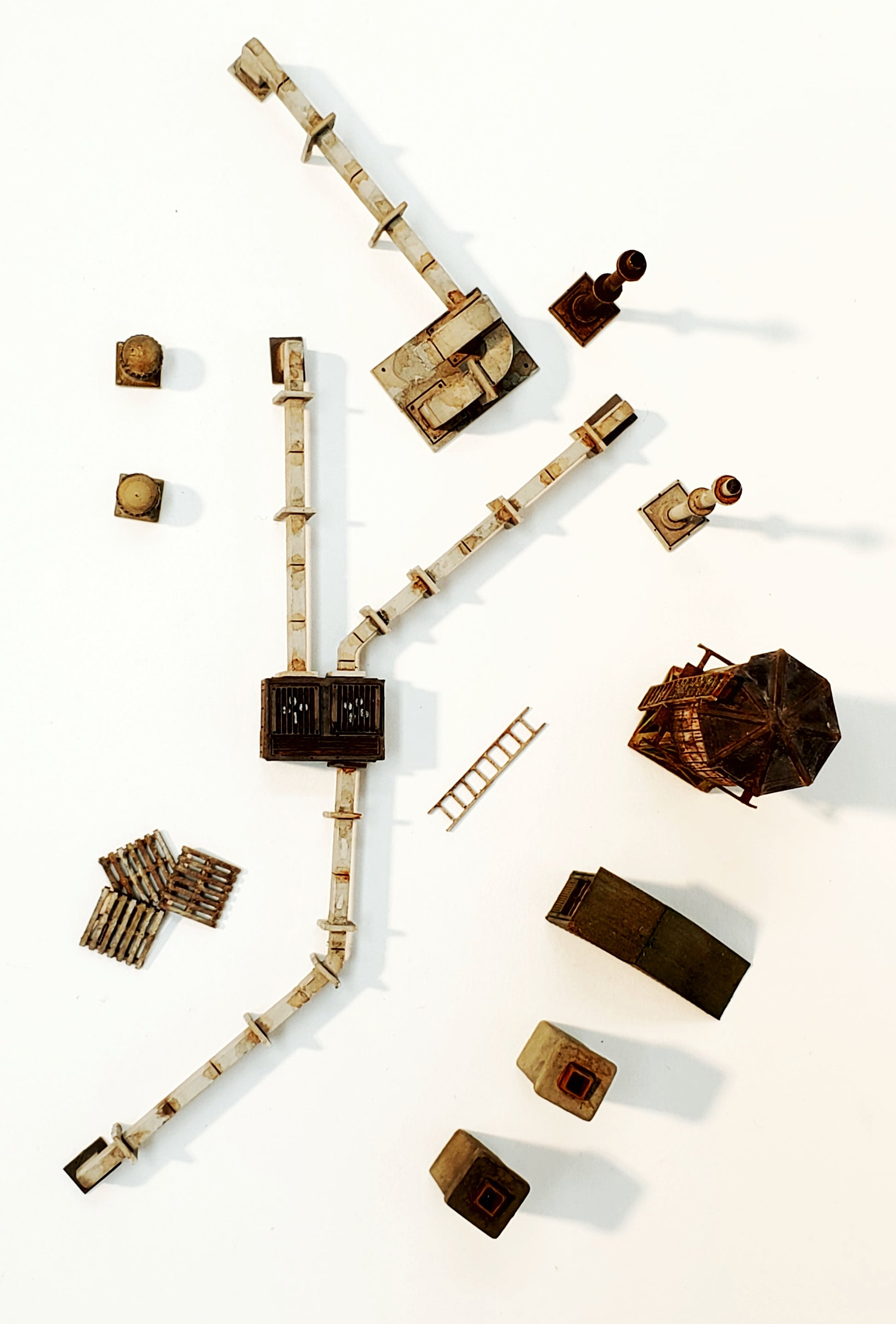 N scale Roof Top Detail Kit - ITLA