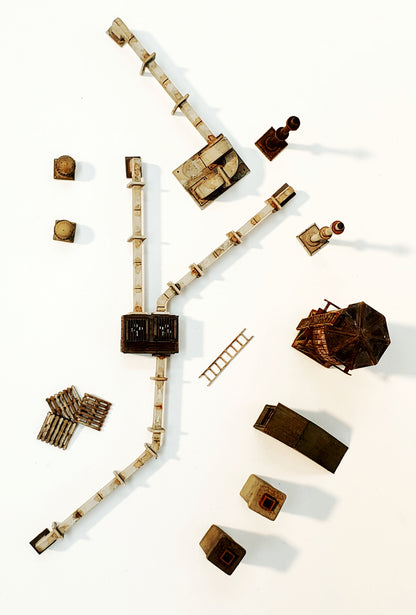 N scale Roof Top Detail Kit - ITLA