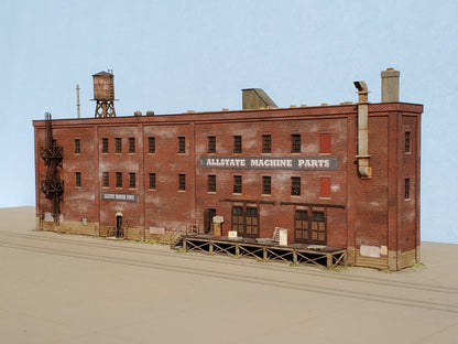 N Scale "Allstate Machine" Kit - Shown in its "Shallow Relief/Flat" footprints - ITLA