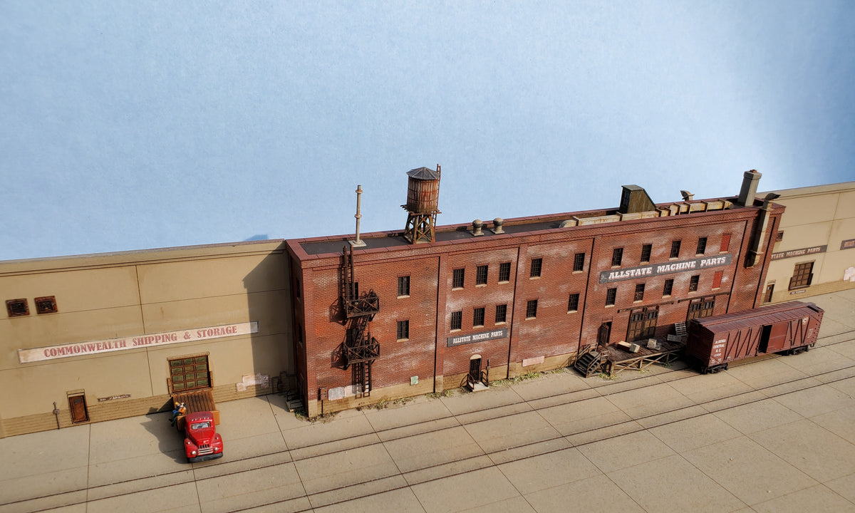 N Scale "Allstate Machine" Kit - Shown in its "Shallow Relief/Flat" footprints - ITLA