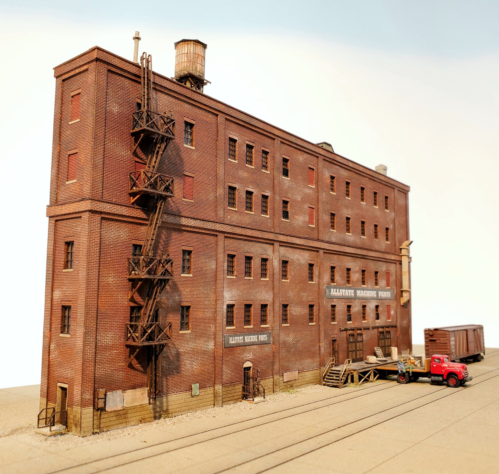 N Scale "Allstate Machine" Kit - WITH 4th & 5th Floor Extension Module - ITLA