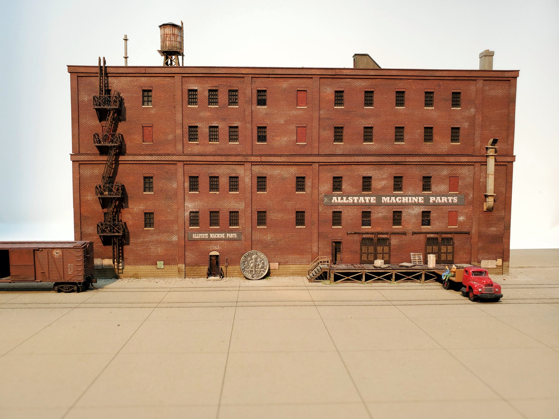 N Scale "Allstate Machine" Kit - WITH 4th & 5th Floor Extension Module - ITLA