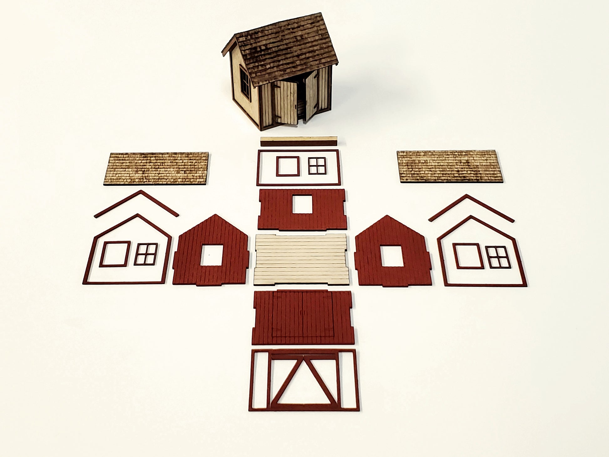 HO Line Side Tool Shed No.1 - ITLA