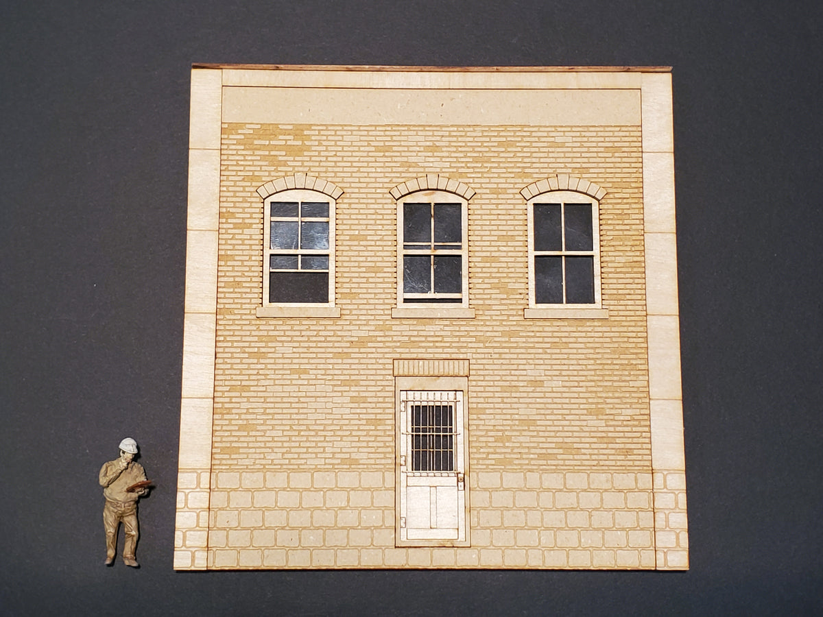 O / On30 Scale - Brick Front Wall Panel - ITLA