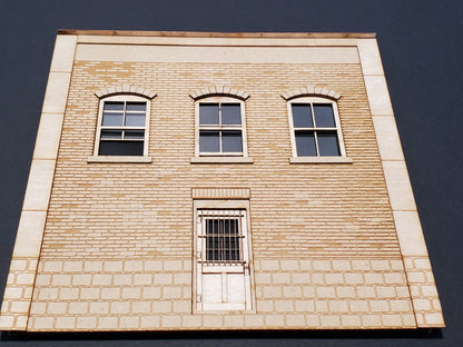 O / On30 Scale - Brick Front Wall Panel - ITLA