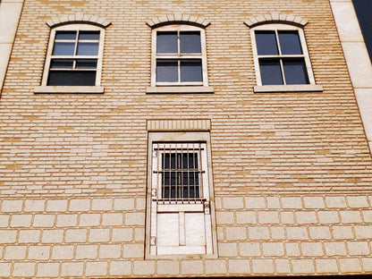 O / On30 Scale - Brick Front Wall Panel - ITLA