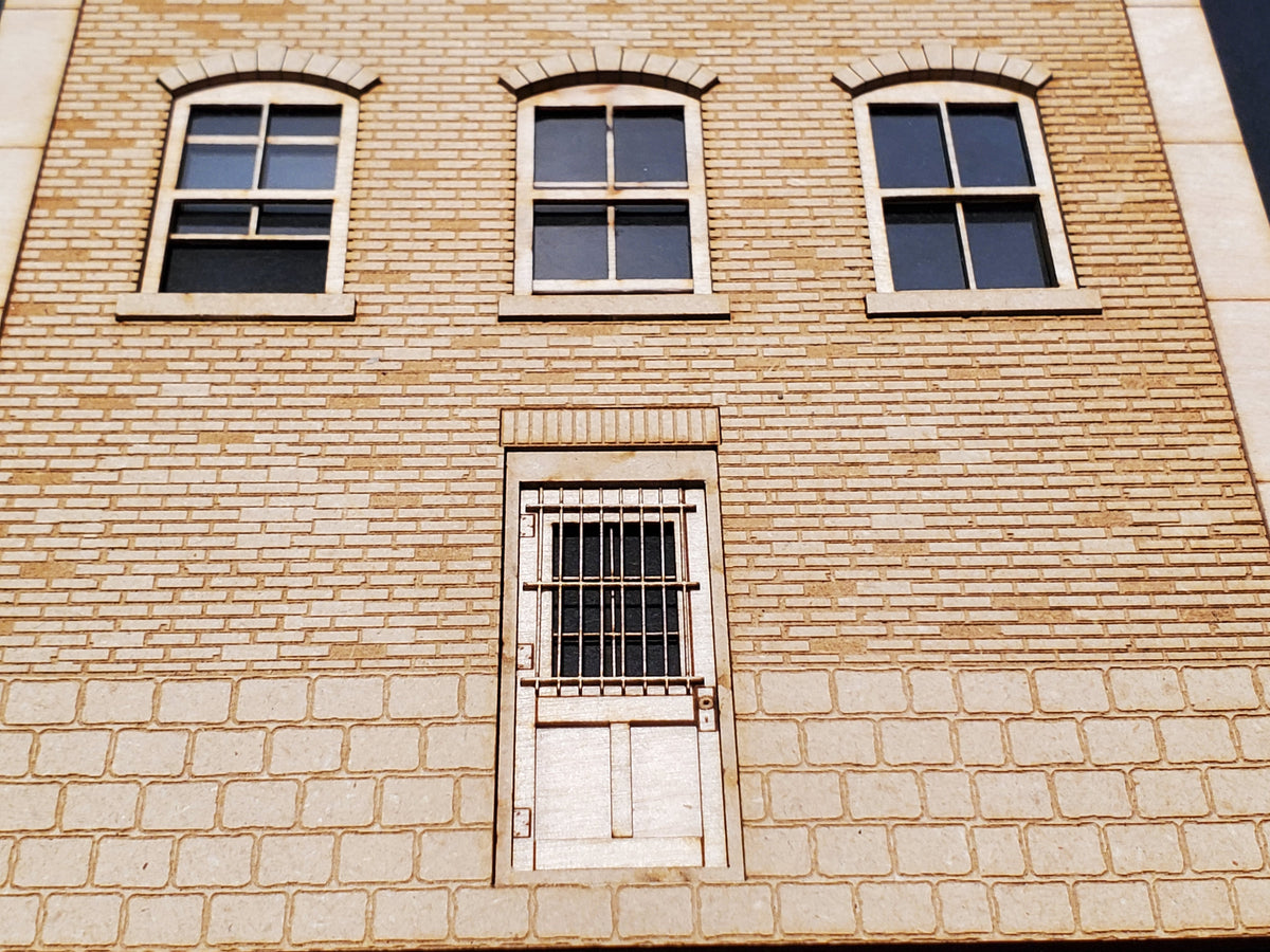 O / On30 Scale - Brick Front Wall Panel - ITLA