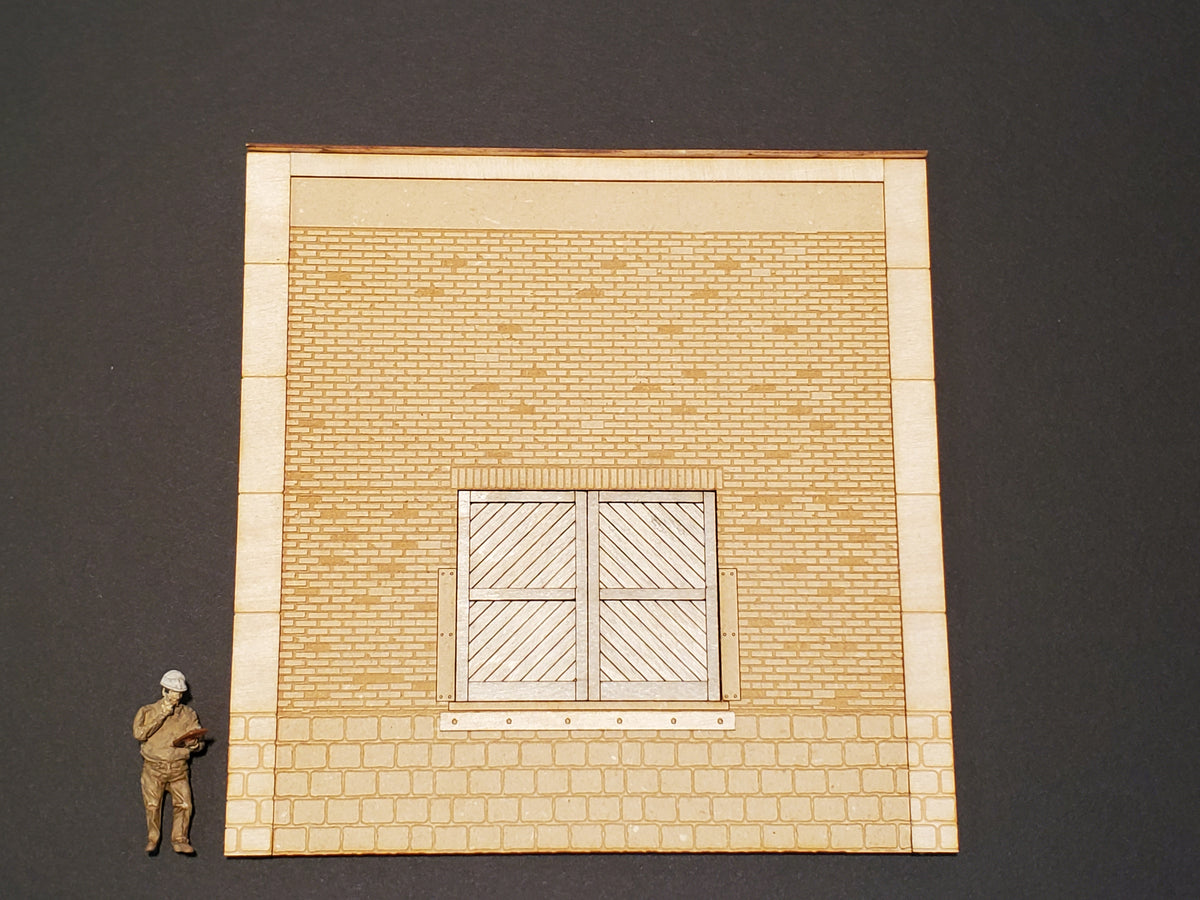 O / On30 Scale - Brick Loading Dock Wall Panel - ITLA