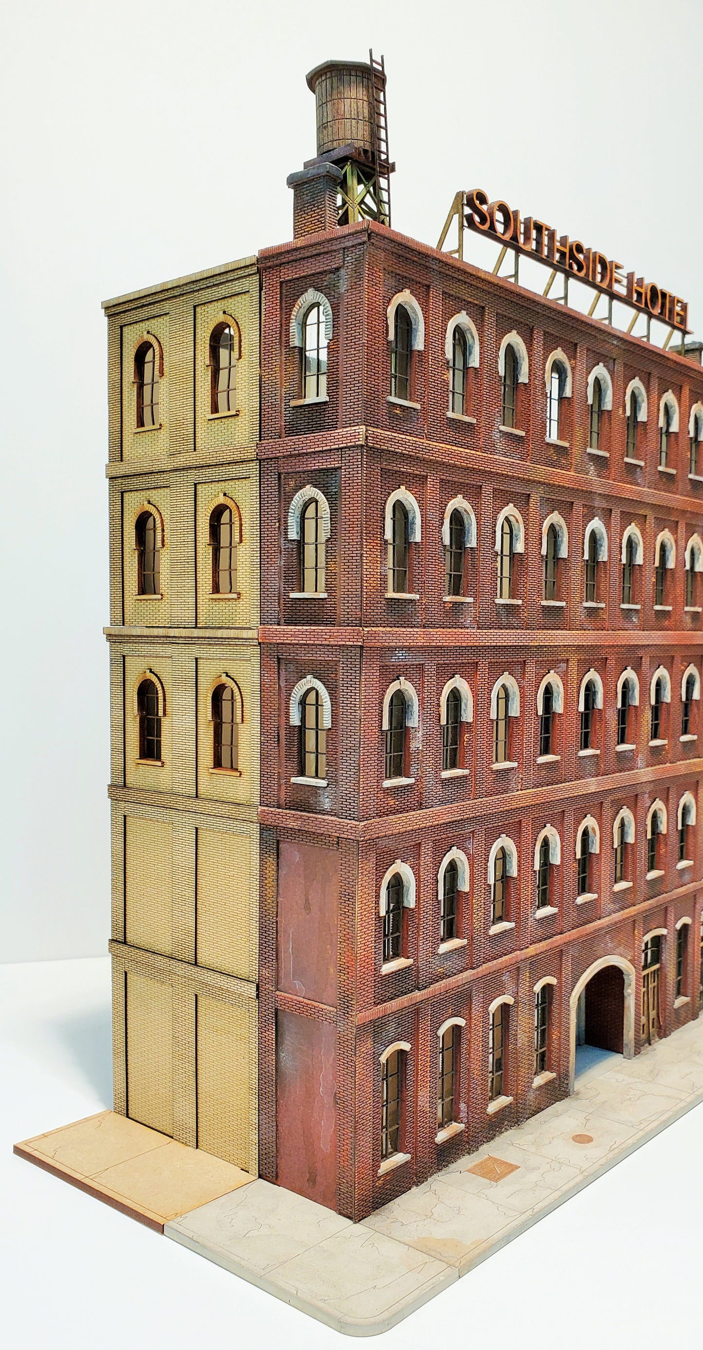 HO Scale Southside Hotel SIDE WALL EXPANSION Kit - ITLA