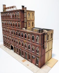 HO Scale Southside Hotel SIDE WALL EXPANSION Kit - ITLA