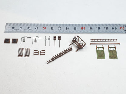 N Scale - Wall Detail Kit - ITLA